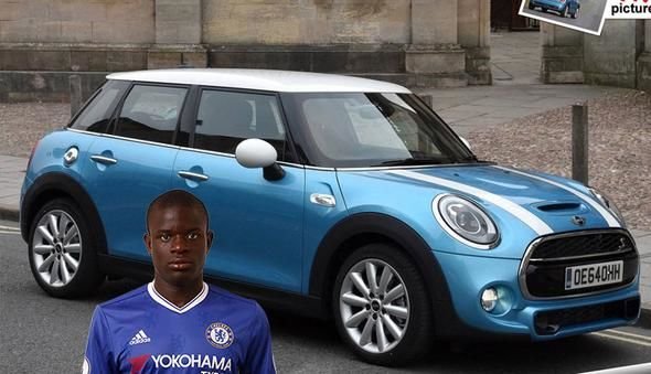 N’Golo Kante - Mini Cooper SD