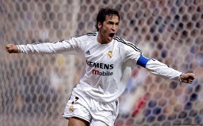 4. Raul Gonzalez - Real Madrid