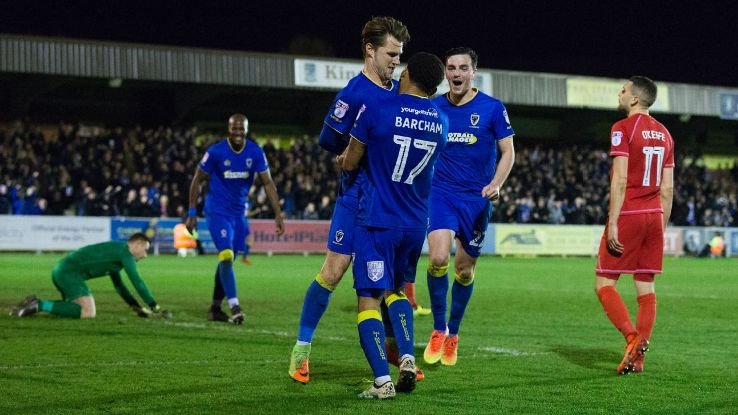 AFC Wimbledon - MK Dons (İngiltere)