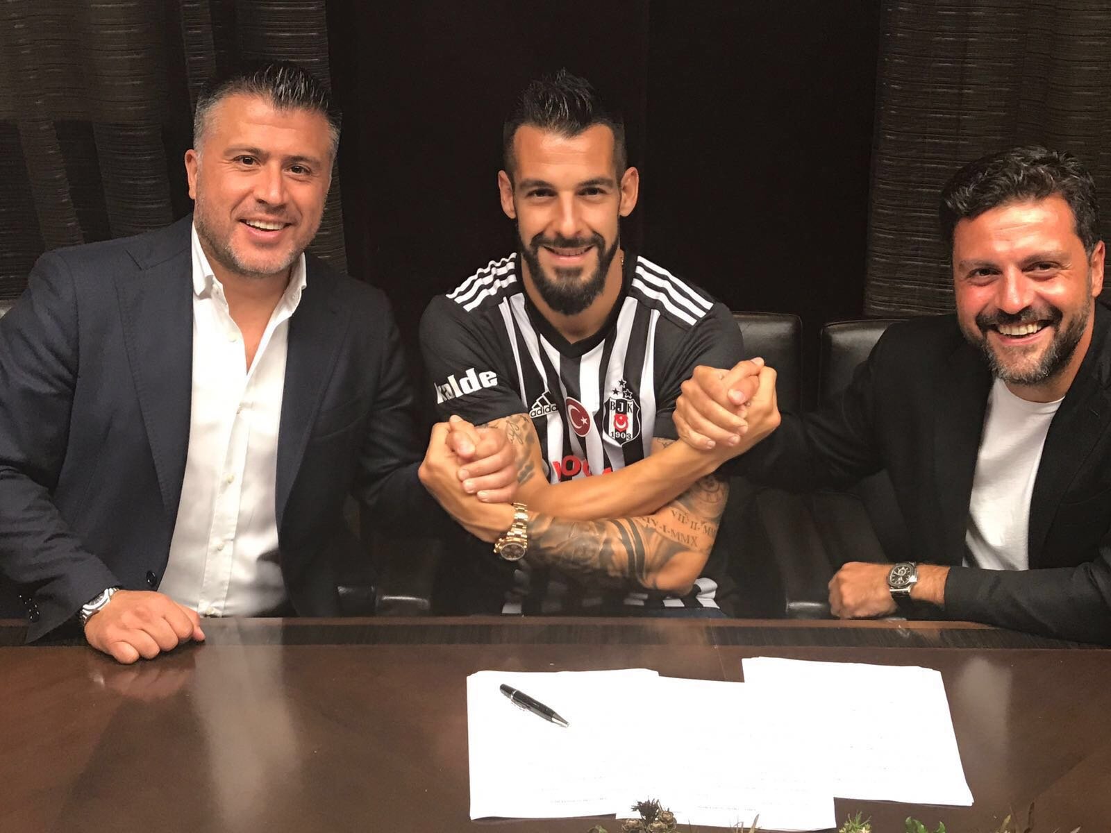 'Beşiktaş'ta Negredo bir ilk peşinde