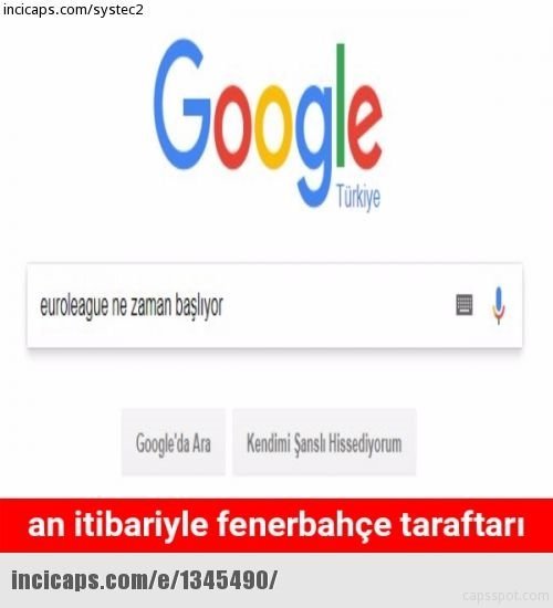 Fenerbahçe - Başakşehir capsleri