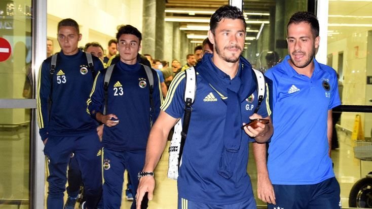 Fenerbahçe kafilesi, İzmir’e geldi