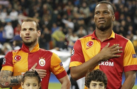 Galatasaray’da Drogba ve Sneijder’i sollayan 3 futbolcu