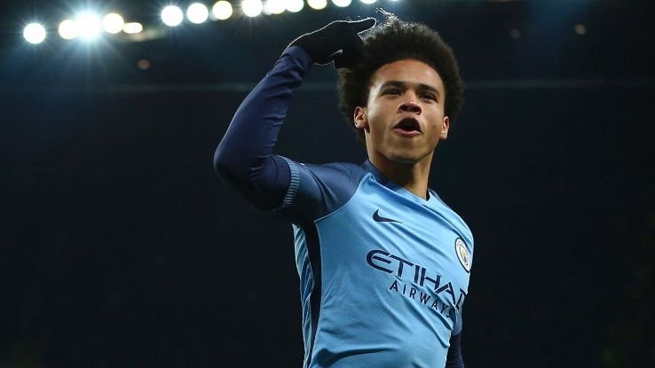 8. Sane - Manchester City