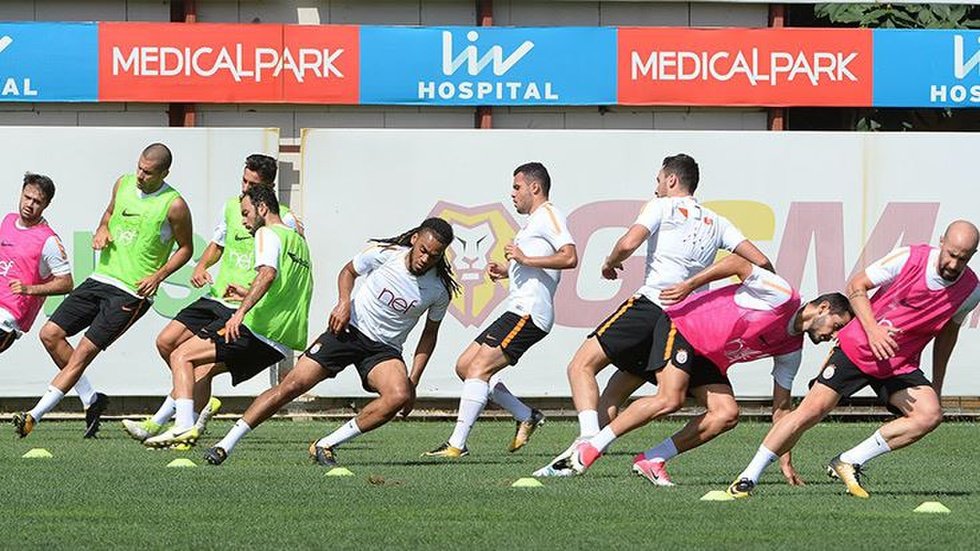 Serdar Aziz takımla çalıştı