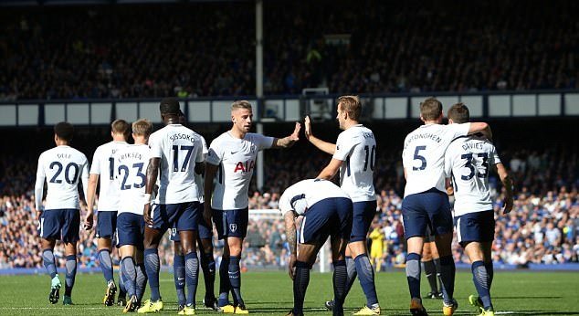 6. Tottenham Hotspur - Puan: 9.00