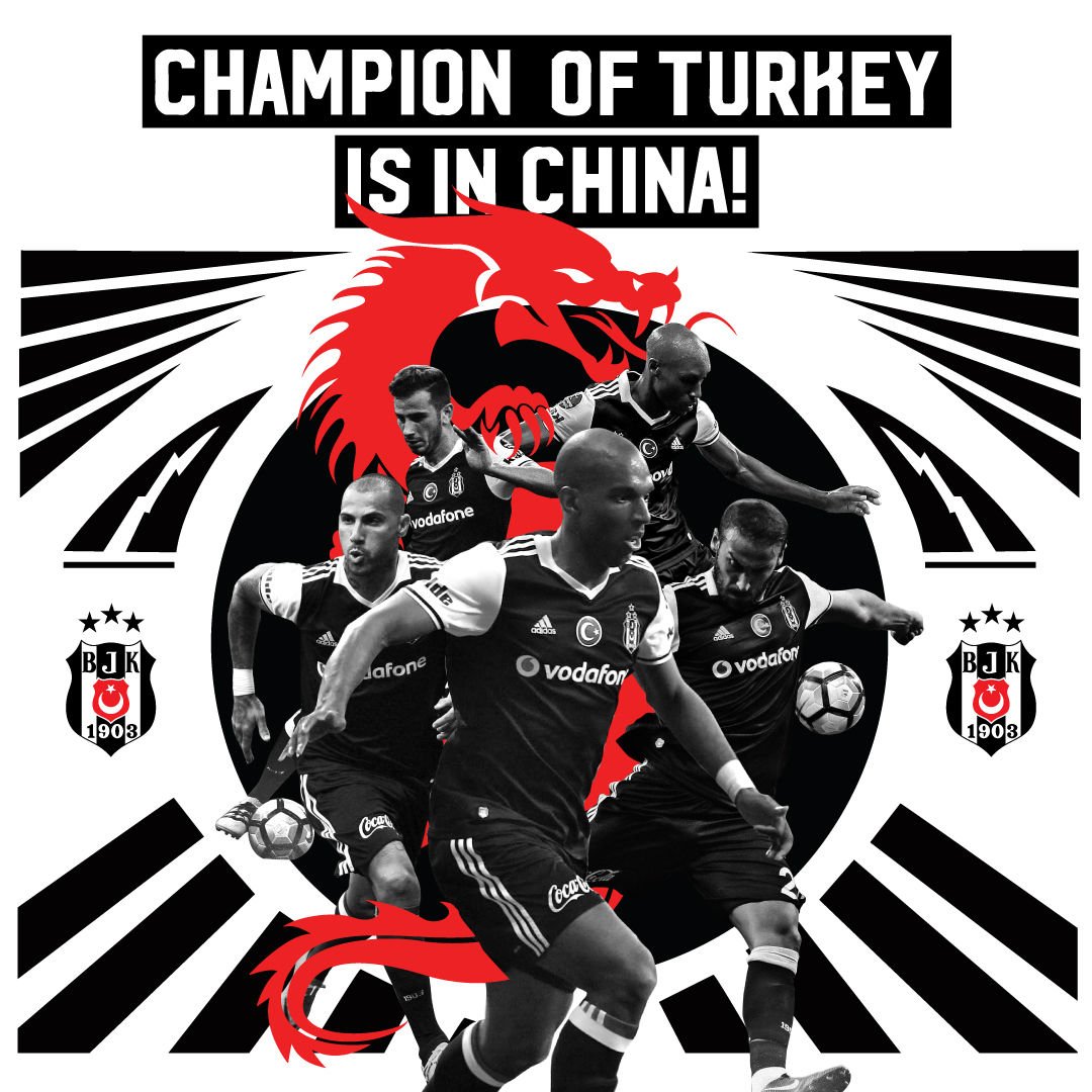 Beşiktaş’tan Çin Milli Günü’ne özel kutlama