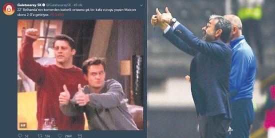 Fenerbahçe’ye gönderme