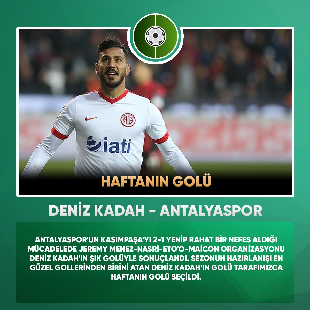 HAFTANIN GOLÜ