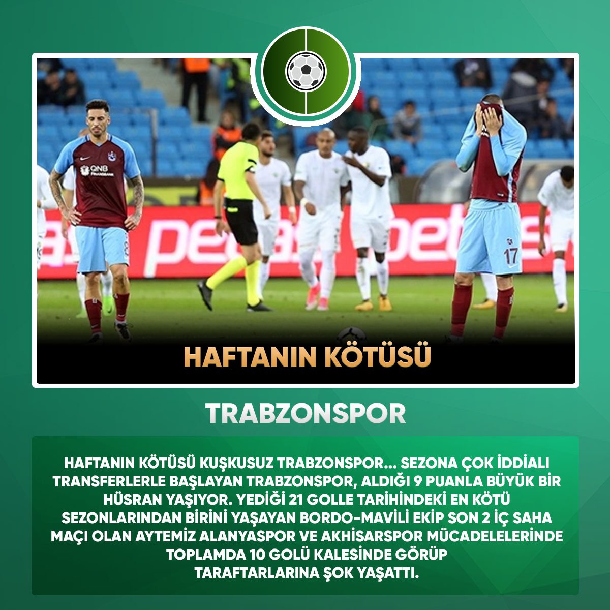 HAFTANIN KÖTÜSÜ