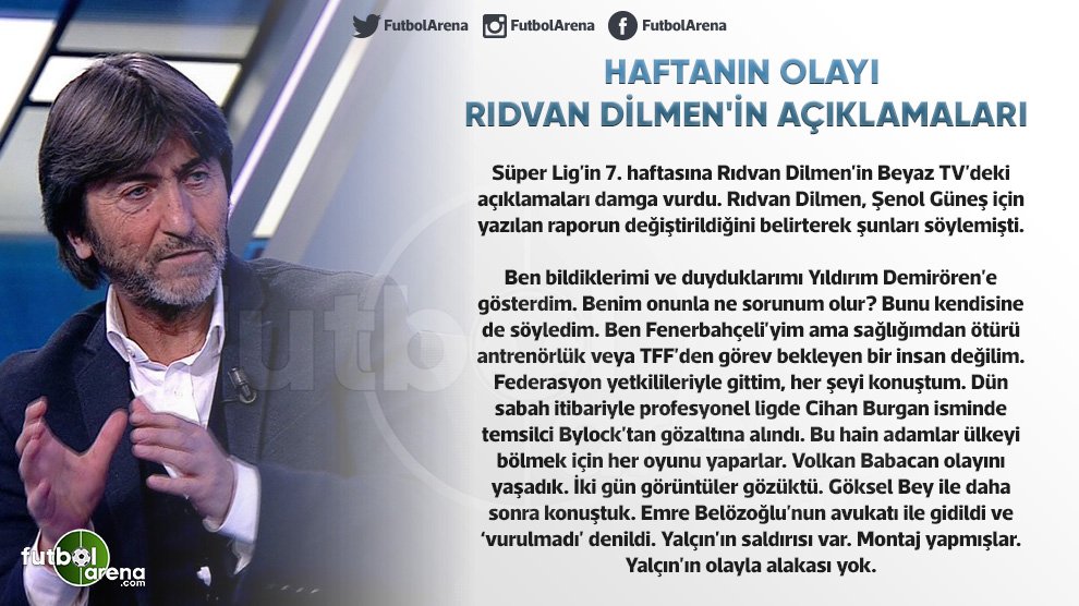 HAFTANIN OLAYI