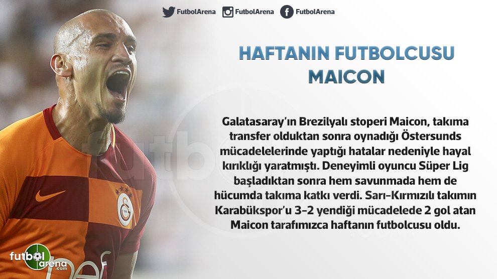 HAFTANIN OYUNCUSU