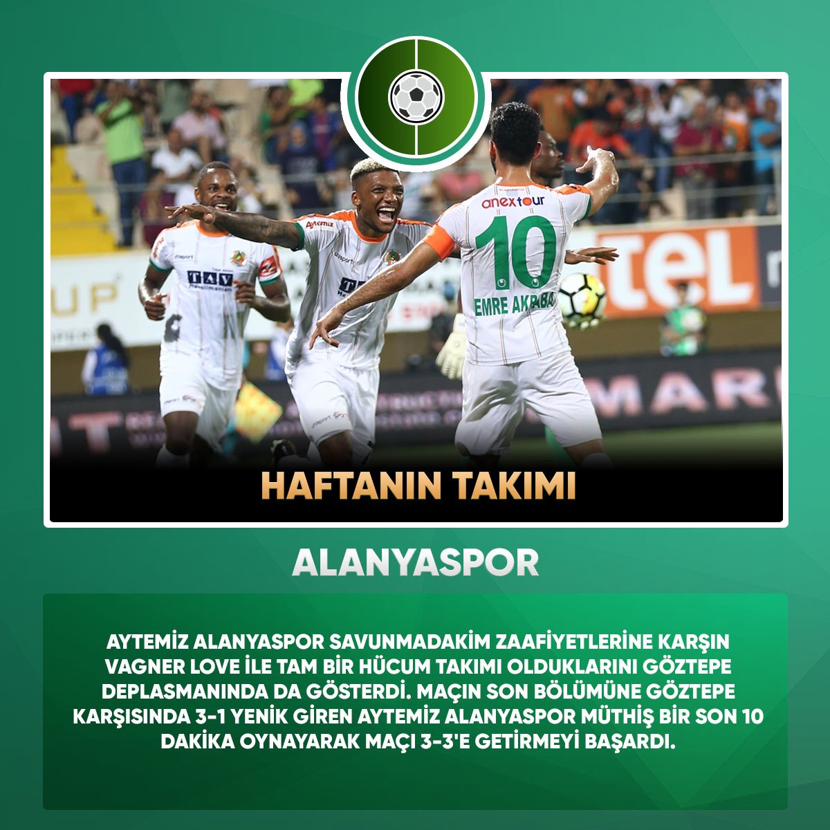 HAFTANIN TAKIMI