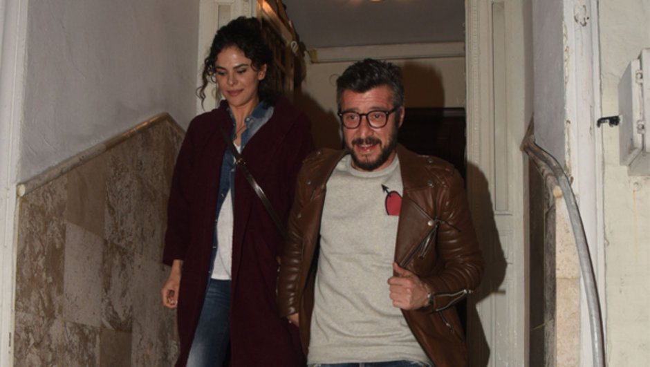Tümer Metin ile Gamze Topuz arasında sokak ortasında tartışma