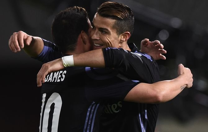 Cristiano Ronaldo'dan James Rodrigues'e büyük yardım