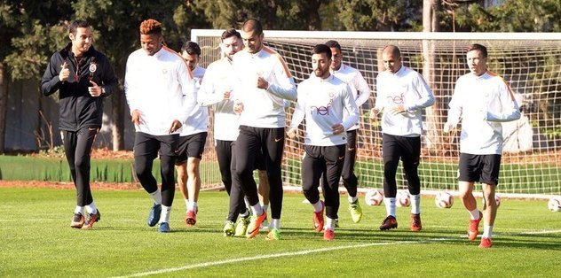 Galatasaray’da kupa mesaisi başladı