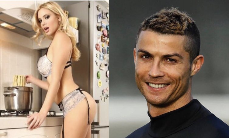 Güzel model Ria Antoniou'dan Ronaldo itirafı!