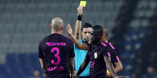 Maicon ve Ndiaye’ye uyarı!