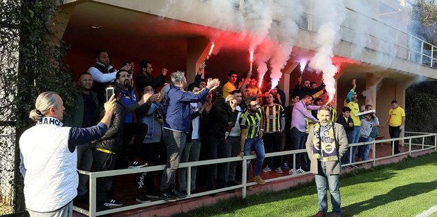 Taraftardan destek geldi