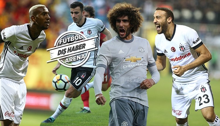 'Ve Beşiktaşlı yönetici resmen açıkladı! Fellaini, Talisca... 