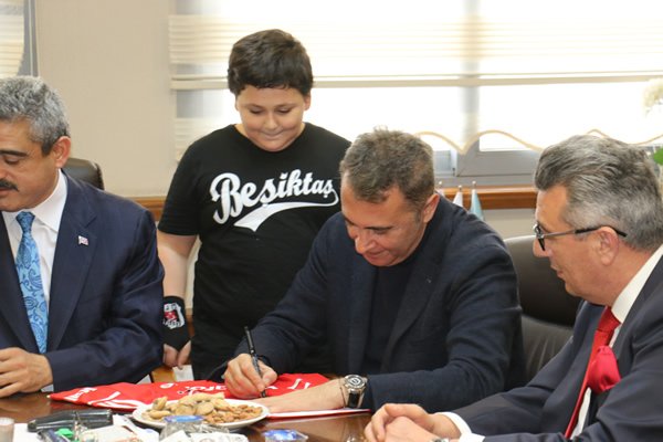 Fikret Orman, Başkan Alıcık’ı ziyaret etti