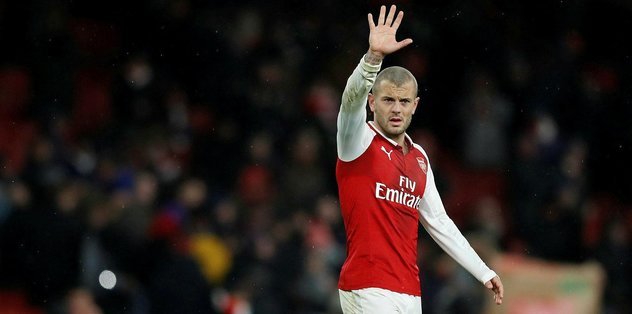  Orta saha borsası Jack Wilshere