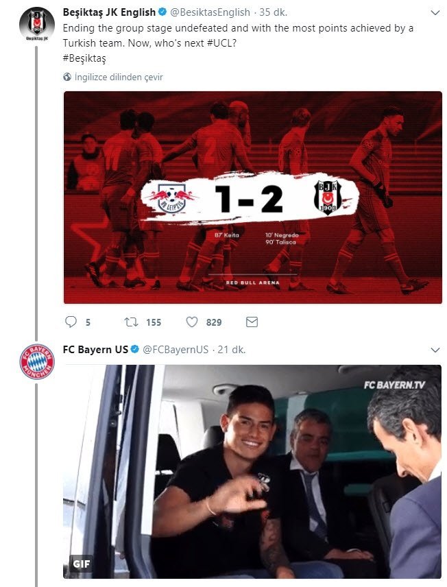 Bayern Münih’ten Beşiktaş’a iddialı cevap