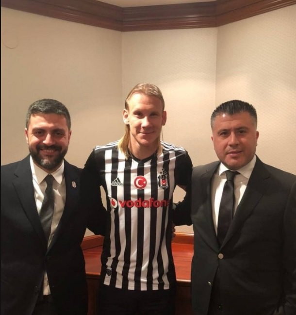 'Beşiktaş'ın yeni transferi Vida'yı hiç böyle görmediniz