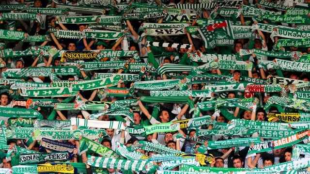 'Bursaspor taraftarından Fenerbahçe'ye özel hazırlık