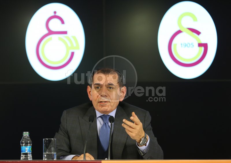 Dursun Özbek'in basın toplantısı