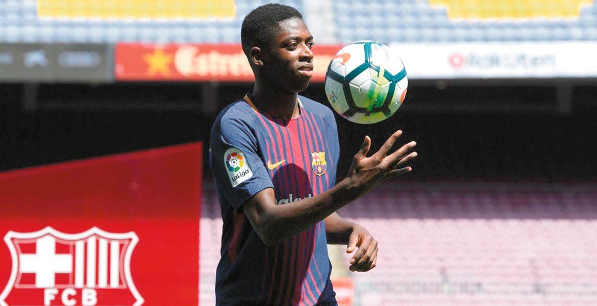  OUSMANE DEMBELE | 120.4 MİLYON EURO | BARCELONA