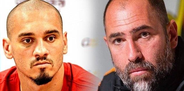 Maicon’la kavga etti!