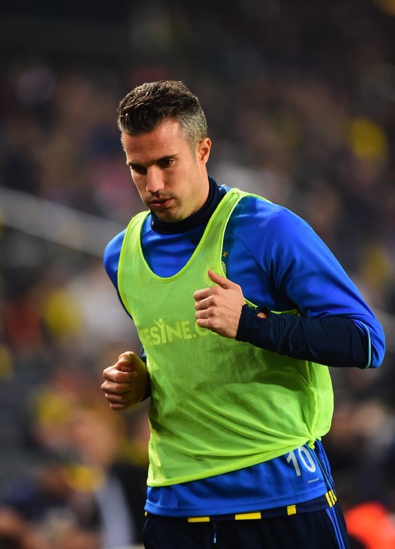 Tesislerde görülmemiş hareket! Van Persie bunu da yaptı...