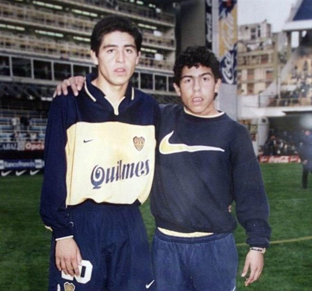 Riquelme - Carlos Tevez