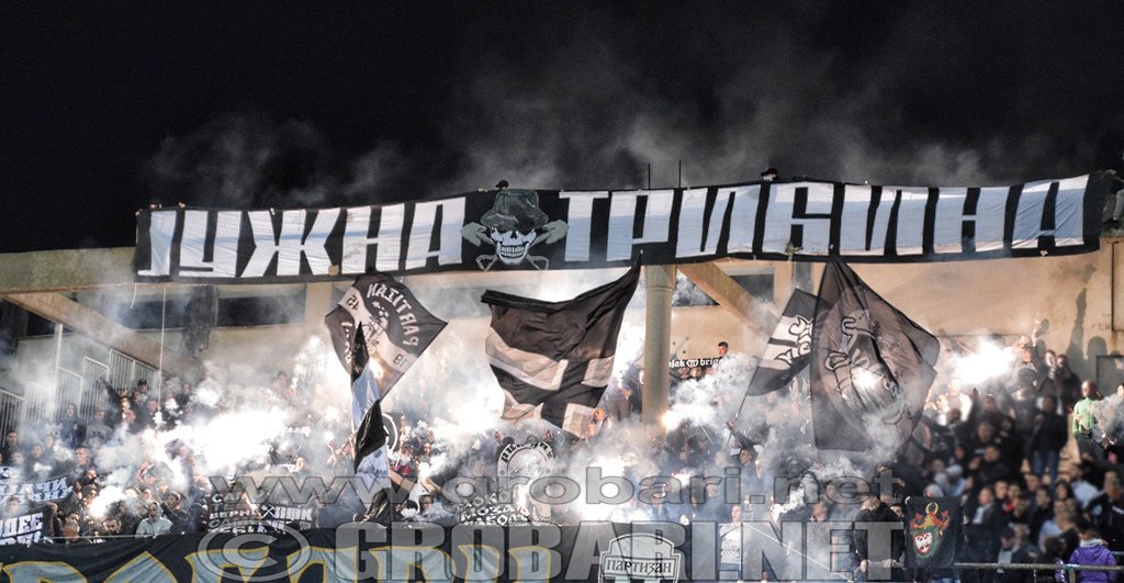  Grobari: Partizan Belgrade (Sırbistan)