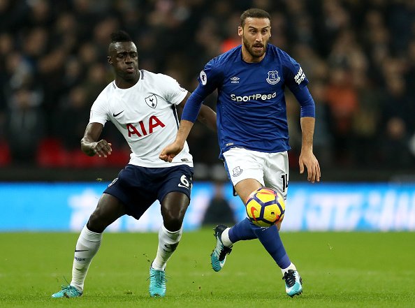 Cenk Tosun'dan Tottenham maçında dikkat çeken performans