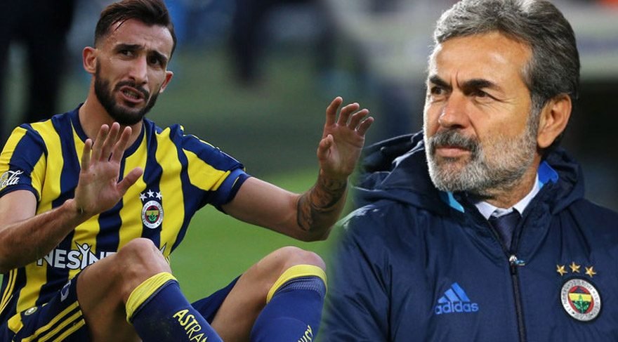 'Fenerbahçe antrenmanında dikkat çeken detay! Aykut Kocaman ile Mehmet Topal