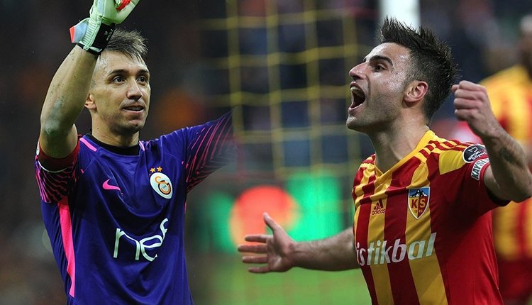 Fernando Muslera - Deniz Türüç kavgası