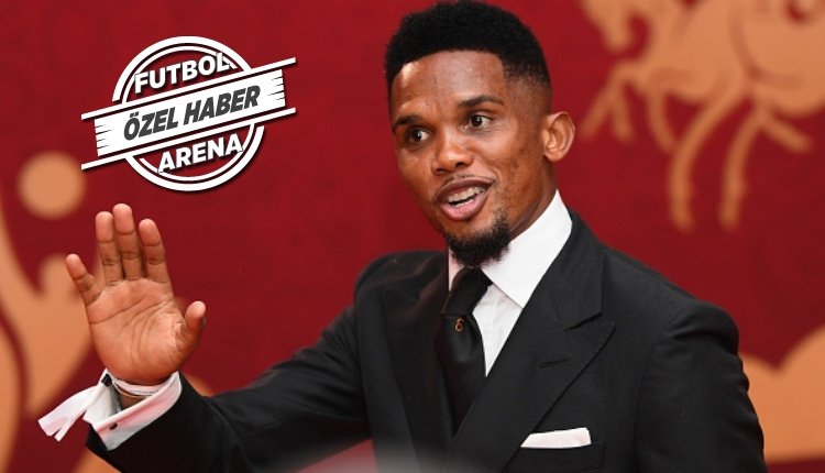 Galatasaray'dan Eto'o transferi için son dakika açıklaması
