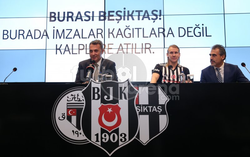 FutbolArena, Domagoj Vida'nın imza töreninde