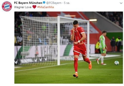 <h2>Bayern’den ’VAGNER’li gönderme!</h2>