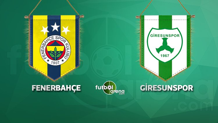'Fenerbahçe'nin Giresunspor 11'i açıklandı! Rövanşta sürpriz