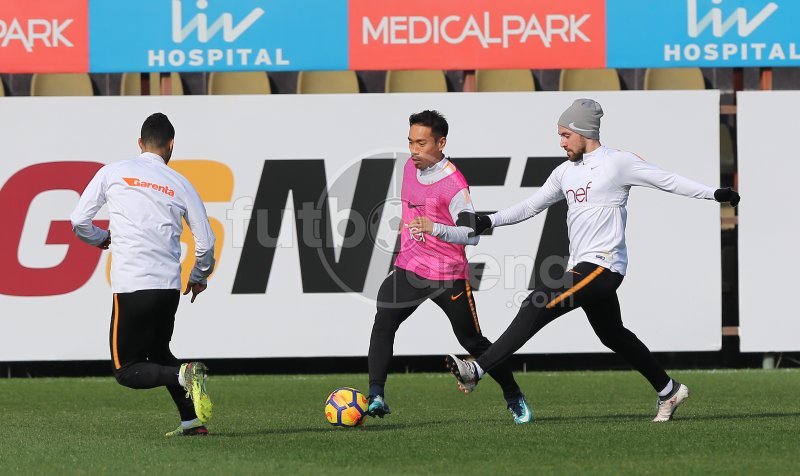 'FutbolArena, Galatasaray antrenmanında (15 Şubat 2018)