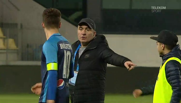 'Hagi oğlu İanis'i durdurdu! 