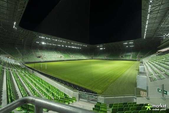 10.Groupama Arena (Macaristan, Kapasite: 23.700 / Koltuk başına maliyet: 2.154 Euro)