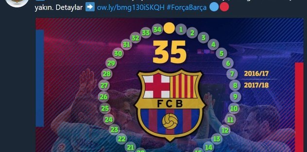 <h2>Barcelona’dan BJK paylaşımı</h2>