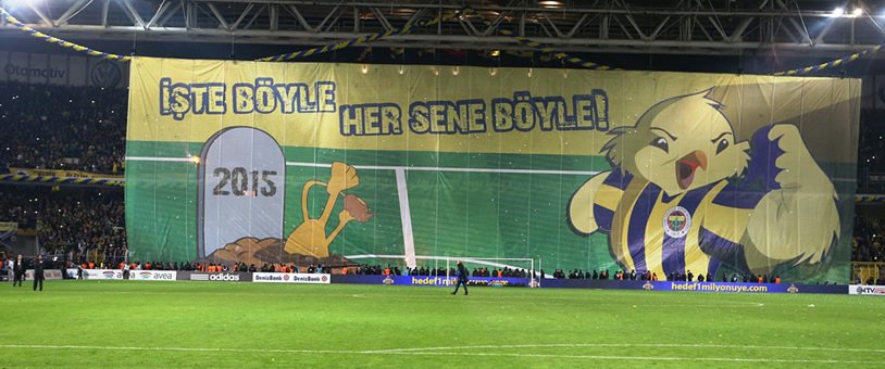'Fenerbahçe'den Galatasaraylıları çıldırtacak koreografi