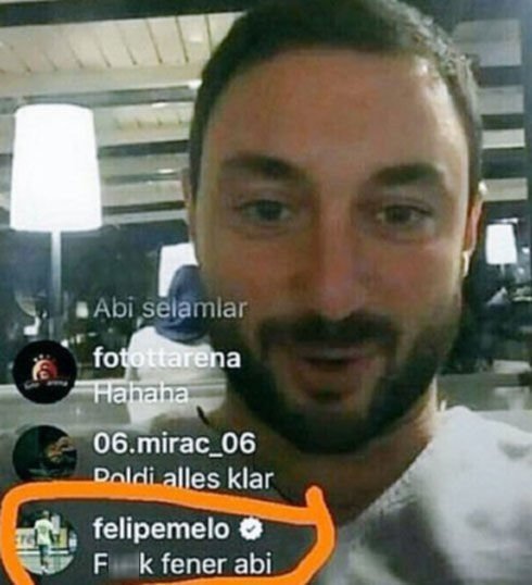 Melo’dan F.Bahçe’ye küfür
