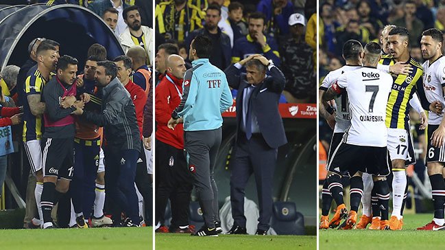 'Fenerbahçe - Beşiktaş derbisi sonrası patlayan kare