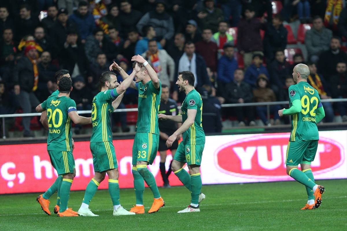 'Fenerbahçe, Kayserispor deplasmanında rekor kırdı